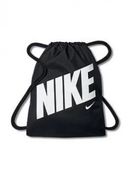Image of Nike Childrens Graphic Gym Sack - Black/White