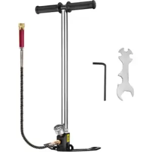 Image of VEVOR 4500 PSI Air Gas Filling Pump 3 Stage PCP Charging Stirrup Pump Air Pump PCP High Pressure High Output for Air Driving Cylinder and PCP Cylinder