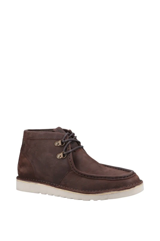 Image of Hush Puppies Hush Puppies Men 'Oswald' Boots in Brown Size: 11 Brown 11 Male 5063294067819