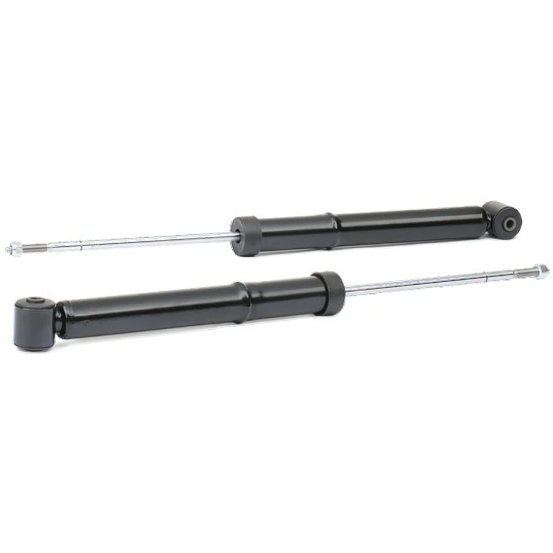 Image of RIDEX 854S20757 Shock absorber Rear Axle, Gas Pressure, Twin-Tube, Telescopic Shock Absorber, Bottom eye, without spring seat Shock Absorber (854)