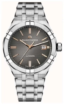 Image of Maurice Lacroix Aikon Automatic Silver Bracelet AI6007- Watch