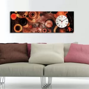 Image of 3090CS-52 Multicolor Decorative Canvas Wall Clock
