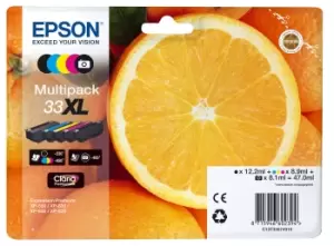 Image of Epson C13T33574021/33XL Ink cartridge multi pack high-capacity...