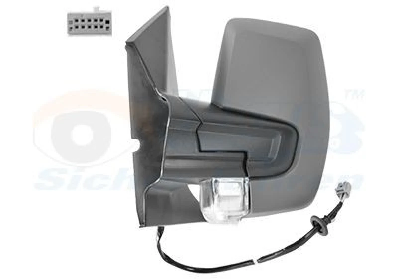 Image of VAN WEZEL Wing mirror VAN WEZEL 1989817