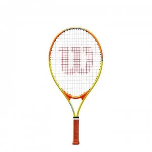 image of Wilson Slam Tennis Racket Juniors - Yellow/Orange