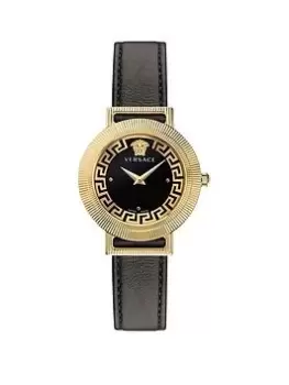 Image of Versace Greca Chic Ladies Watch Calf
