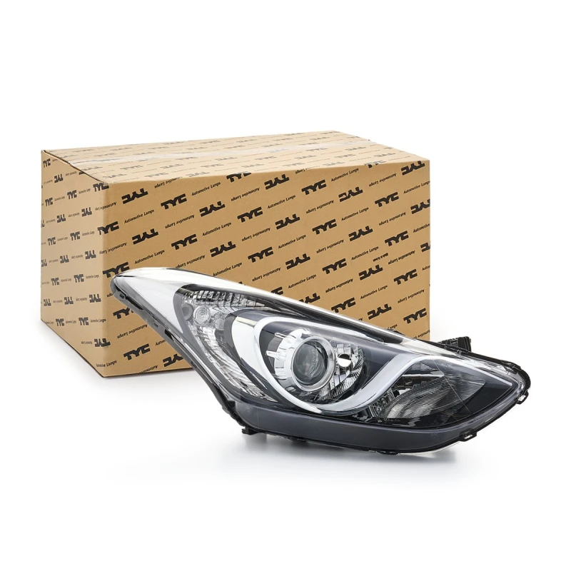 Image of TYC 20-14319-05-2 Headlights H7/H7/H7, with electric motor, Right Headlight (259)