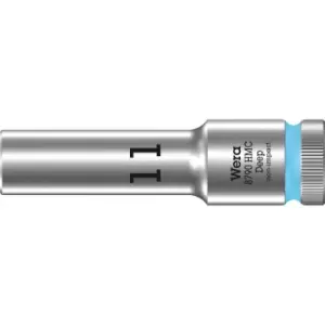 Image of Wera 8790 HMC Deep 1/2" Drive Hexagon Socket Metric 1/2" 11mm