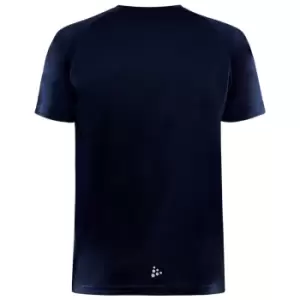 image of Craft Mens Core Unify Logo T-Shirt (L) (Monument)