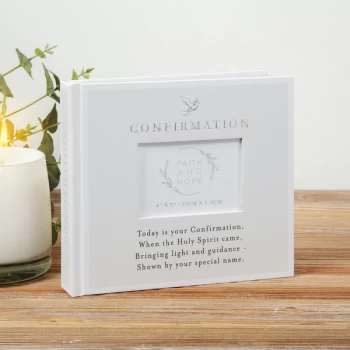 Image of Faith & Hope Confirmation Photo Album - 4" x 6"
