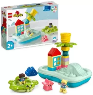 image of LEGO DUPLO Water Park Bath Toys for Toddlers Aged 2+ 10989