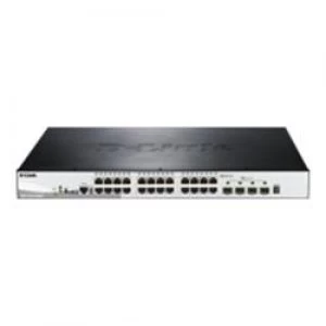 image of D-Link 28-Port Gigabit Stackable POE Smart Managed Switch