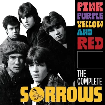 Image of The Sorrows Pink Purple Yellow & Red: The Complete Sorrows - Sealed 2021 UK cd album box set CRSEGBOX095