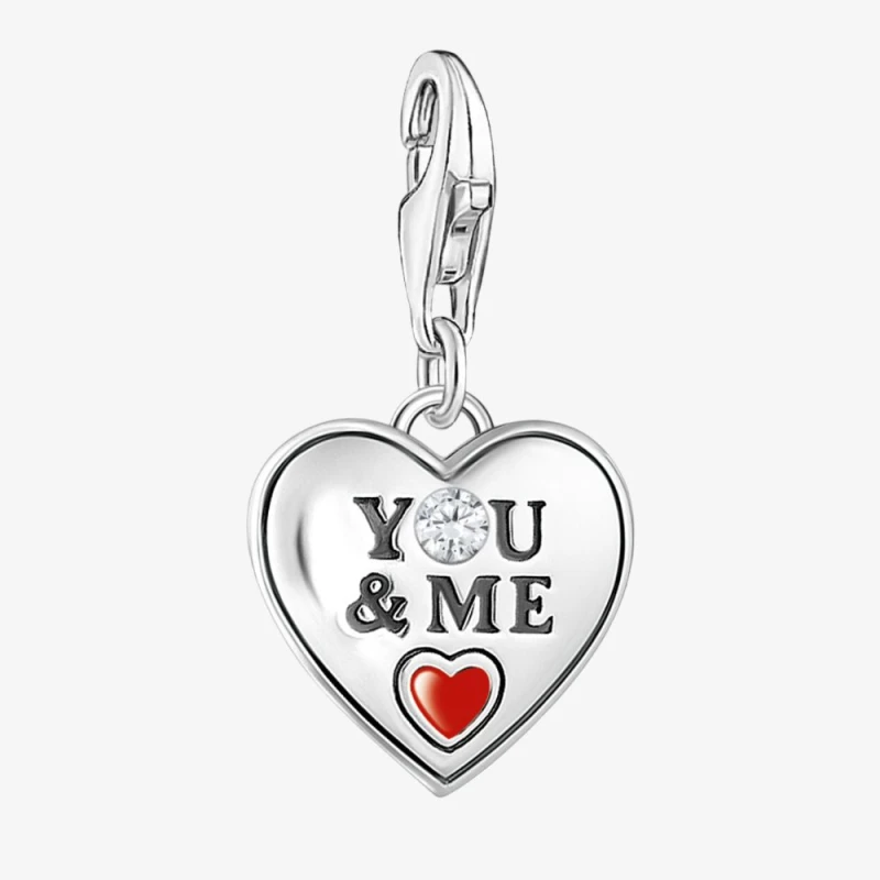 Image of THOMAS SABO Silver YOU & ME Infinity Charm