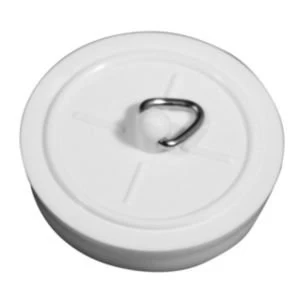 Image of Plumbsure Plastic Sink Bath Plug Dia40mm