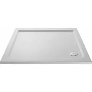 Slip Resistant Rectangular Shower Tray 1000mm x 900mm - White - Hudson Reed