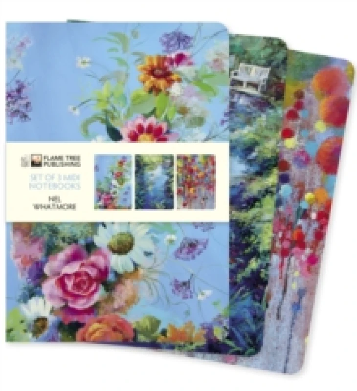 Image of Nel Whatmore Set of 3 Midi Notebooks Notebook / blank book