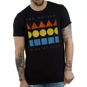 Image of The Police - Kings of Pain Unisex XX-Large T-Shirt - Black