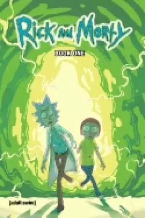 Image of rick and morty hardcover book 1