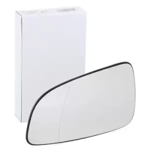 image of BLIC Wing Mirror Glass 6102-02-1271238P Side Mirror Glass,Mirror Glass OPEL,Astra H Caravan (A04),Astra H Schragheck (A04),Astra H GTC (A04)