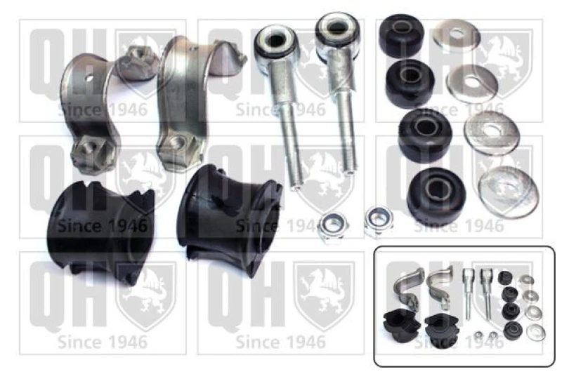 Image of QUINTON HAZELL Repair kit, anti-roll bar bush QUINTON HAZELL EMBK3055