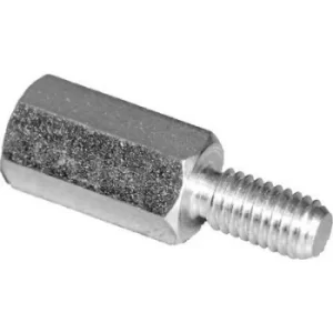 Image of PB Fastener S45530X50 Spacer (L) 50 mm M3 x 7 M3 x 6 Steel zinc plated 10 pc(s)