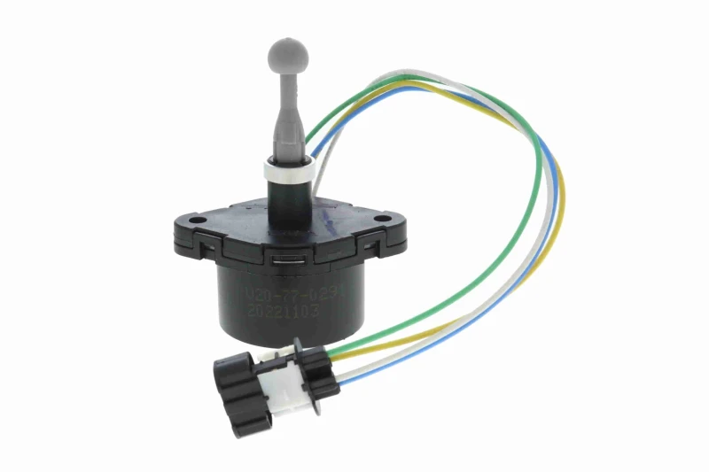 Image of VEMO V20-77-0291 Headlight Motor Left Front, Original VEMO Quality Control,headlight range adjustment (700)