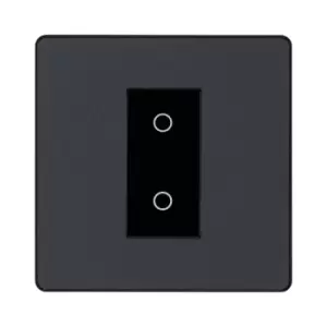 Image of BG Evolve Matt Grey 200W Single Touch Dimmer Switch 2-Way Secondary - PCDMGTDS1B