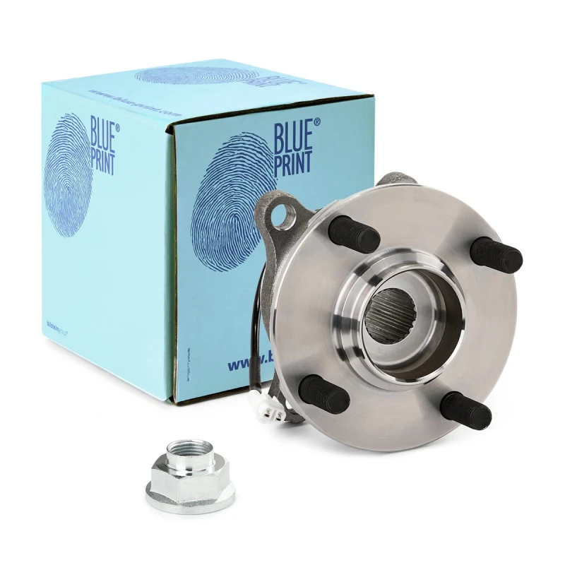 Image of Blue PRINT ADK88335 Wheel bearing kit with integrated ABS sensor Wheel Bearing Kit (654)