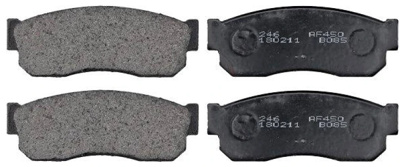 Image of A.B.S. 36520 Brake pad set without integrated wear sensor Brake Pad Set,disc brake (402)