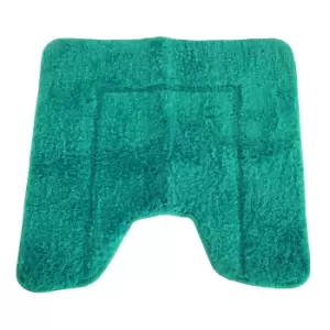 image of Mayfair Cashmere Touch Ultimate Microfibre Pedestal Mat (50x50cm) (Jade)