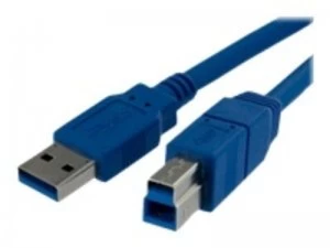 image of StarTech.com SuperSpeed USB 3.0 Cable 0.3m Blue