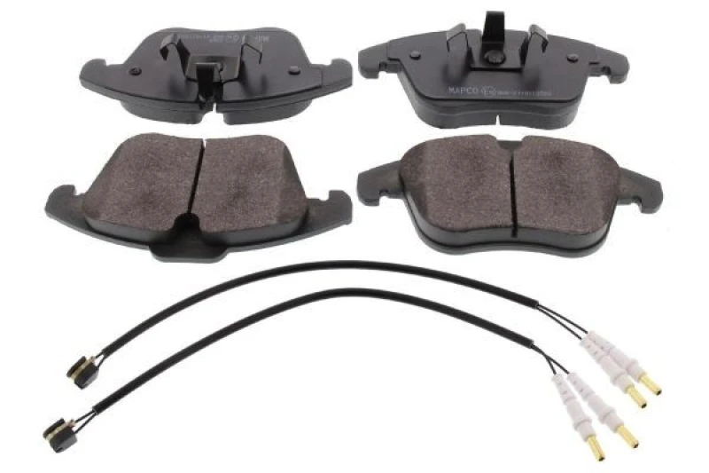 Image of MAPCO 6934 Brake pad set Front Axle, incl. wear warning contact Brake Pad Set,disc brake (402)