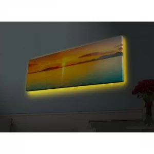 Image of 3090HDACT-003 Multicolor Decorative LED Lighted Canvas Painting
