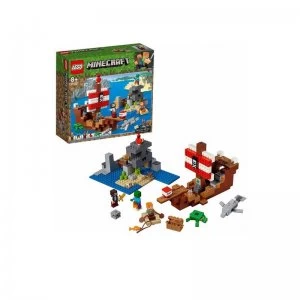 image of Minecraft LEGO The Pirate Ship Adventure