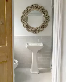 Image of Gallery Direct Chartwell Mirror Silver