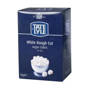 image of Tate Lyle 1KG White Rough Cut Sugar Cubes