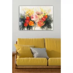 Image of 1452069059-5070 Multicolor Decorative Canvas Painting
