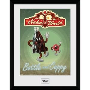 image of Fallout Bottle and Cappy Collector Print