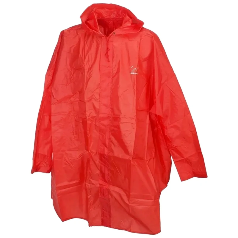 Image of Waterproof rain cape Elementerre Pelerin Rouge Unisex S/M