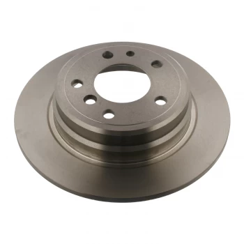 Image of Brake Disc 04176 by Febi Bilstein Rear Axle Genuine OE - 1 Pair
