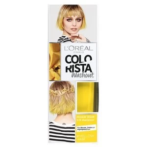 Image of Colorista Washout Yellow Neon Semi-Permanent Hair Dye