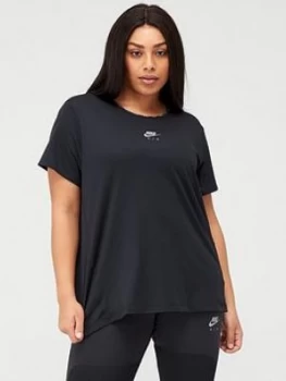 Image of Nike Nsw Air Plus Size T-Shirt (Curve) - Black