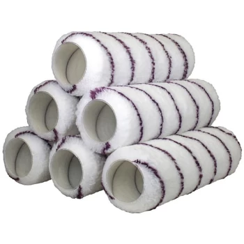Image of Faithfull - FAIRREFILL6 Medium Pile Roller Sleeve 230 x 44mm (9 x 1.3/4in) (Pack 6)