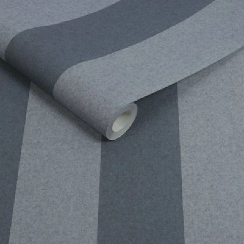 Image of Superfresco Easy Regent Stripe Archival Blue Wallp Wallpaper One size Blue 39547718000