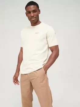 Image of Barbour Swift T-Shirt - Grey, Beige, Size XL, Men