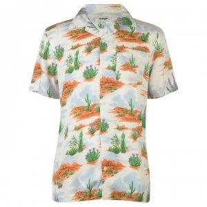 image of Wrangler Resort Cactus Shirt - Glow Orange