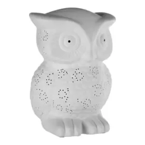 image of Interiors by PH Ceramic Owl Night Light, none