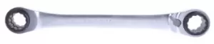 Facom Metric 16 x 17 x 18 x 19mm Satin Chrome Ratchet Spanner