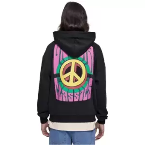 image of Urban Classics Big Peace Hoody, Black, Male, Hoodies, TB6266-black